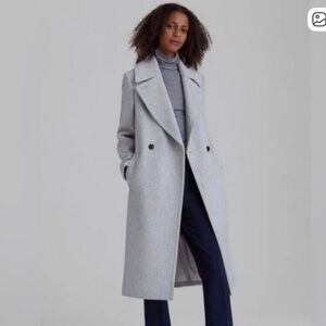 Club Monaco Grey Wool Coat